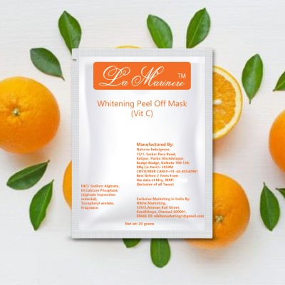 Lamarinere Vitamin-C Peel Off Mask 20gm (Pack of 10pcs)