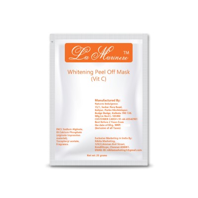 Lamarinere Vitamin-C Peel Off Mask 20gm (Pack of 10pcs)