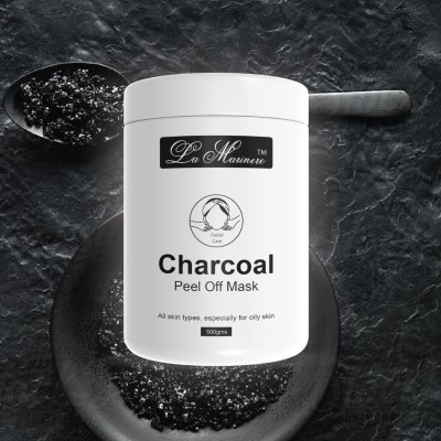 Charcoal Peel off Mask for Men & Women Pack of 500g | Purify and Reveal Your Radiant Glow | Suitable for All Skin Types | Removes Blackheads & Whiteheads | Deep pore Cleansing