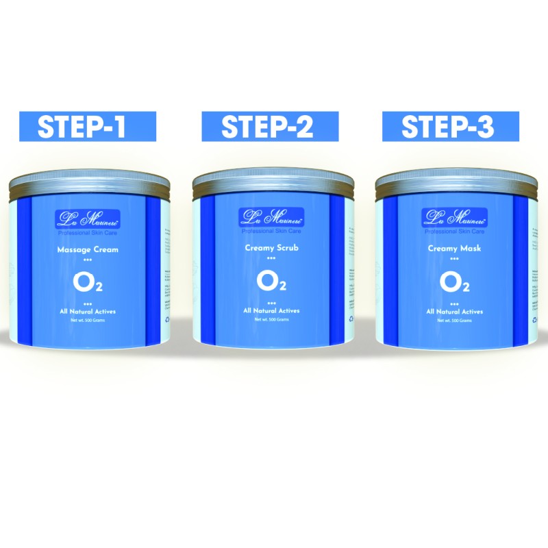 Lamarinere Whitening Cabin Treatment | Brighten & Rejuvenate Your Skin | Deep Pore Cleansing & Whitening Care | Removes Blackheads & Whiteheads | For Men & Women | Reveal Radiant, Glowing Skin (Cream,Scrub & Mask)