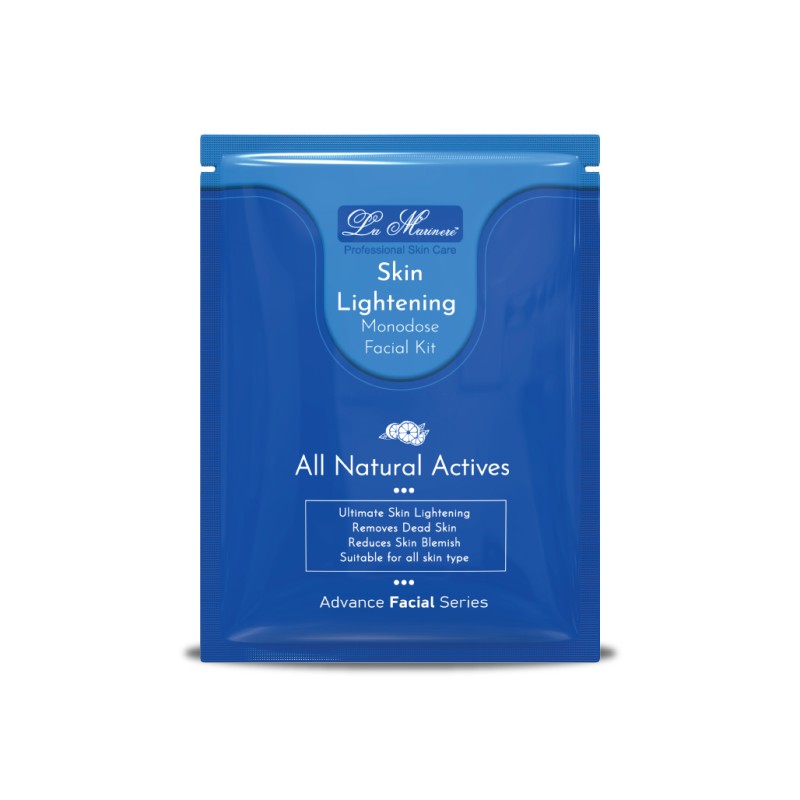 Skin Lightening Facial Kit for Women | Ideal for all skin type | Whitening | Brightening | Tightening | Easy Steps | Salon Skin at Home (Pack of 10pcs)